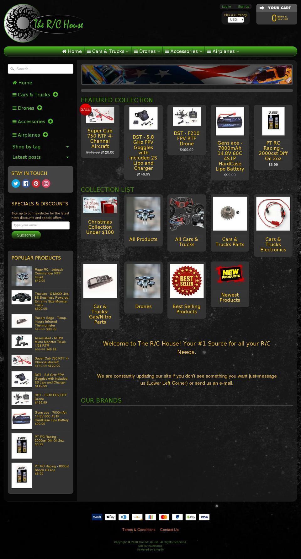 therchouse.com — Shopify storefront screenshot