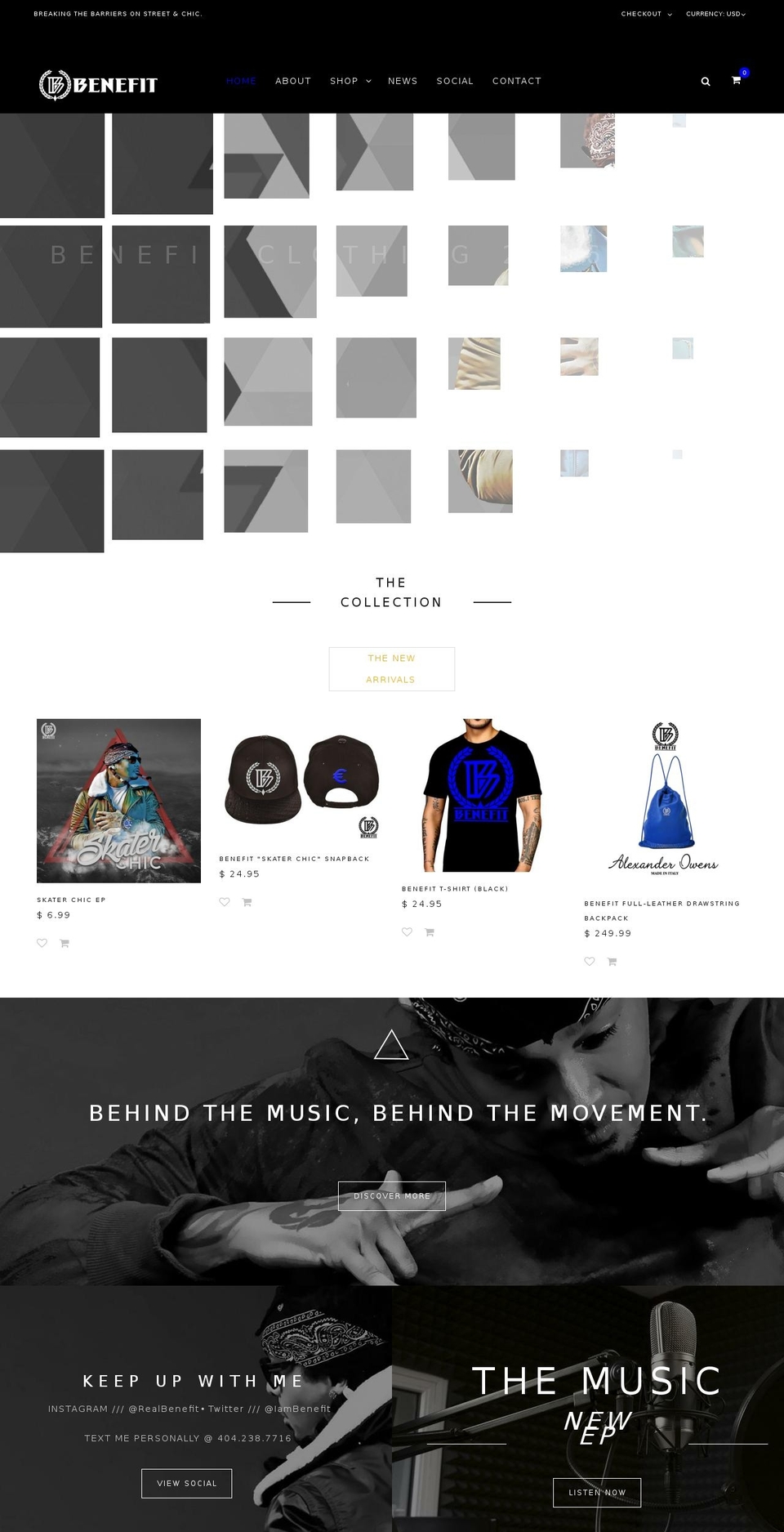 therealbenefit.com — Shopify storefront screenshot