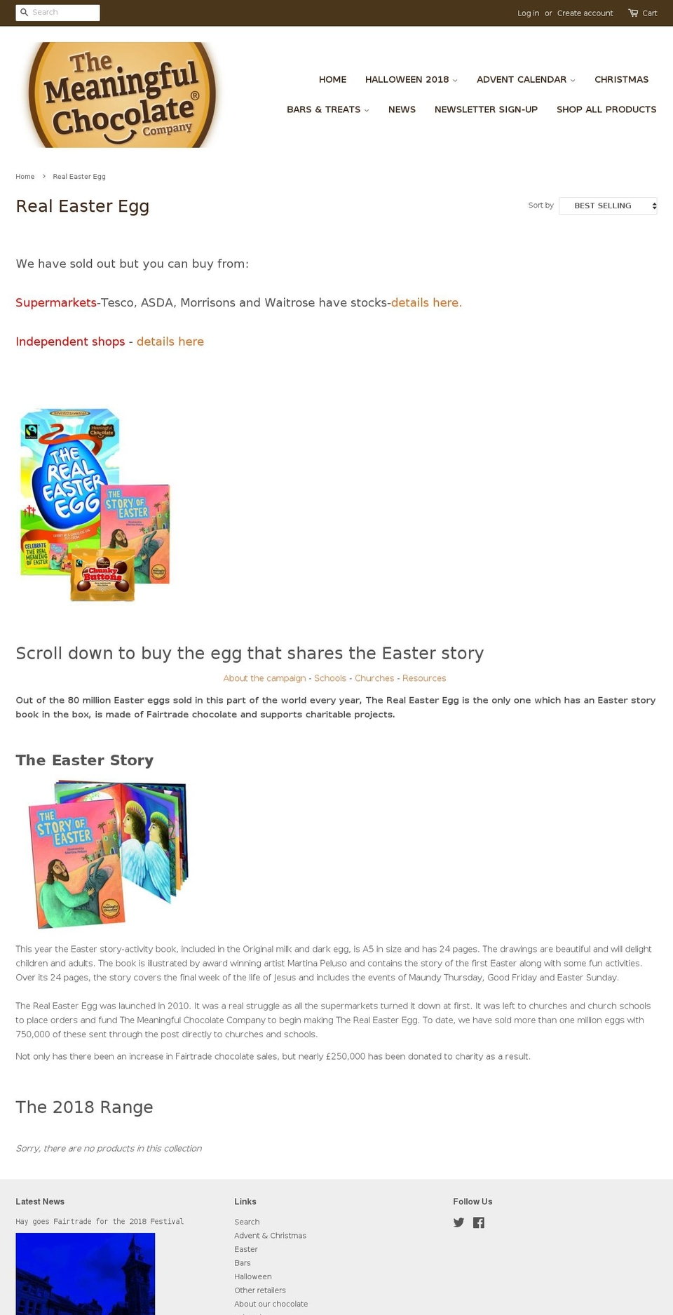 therealeasteregg.net shopify website screenshot