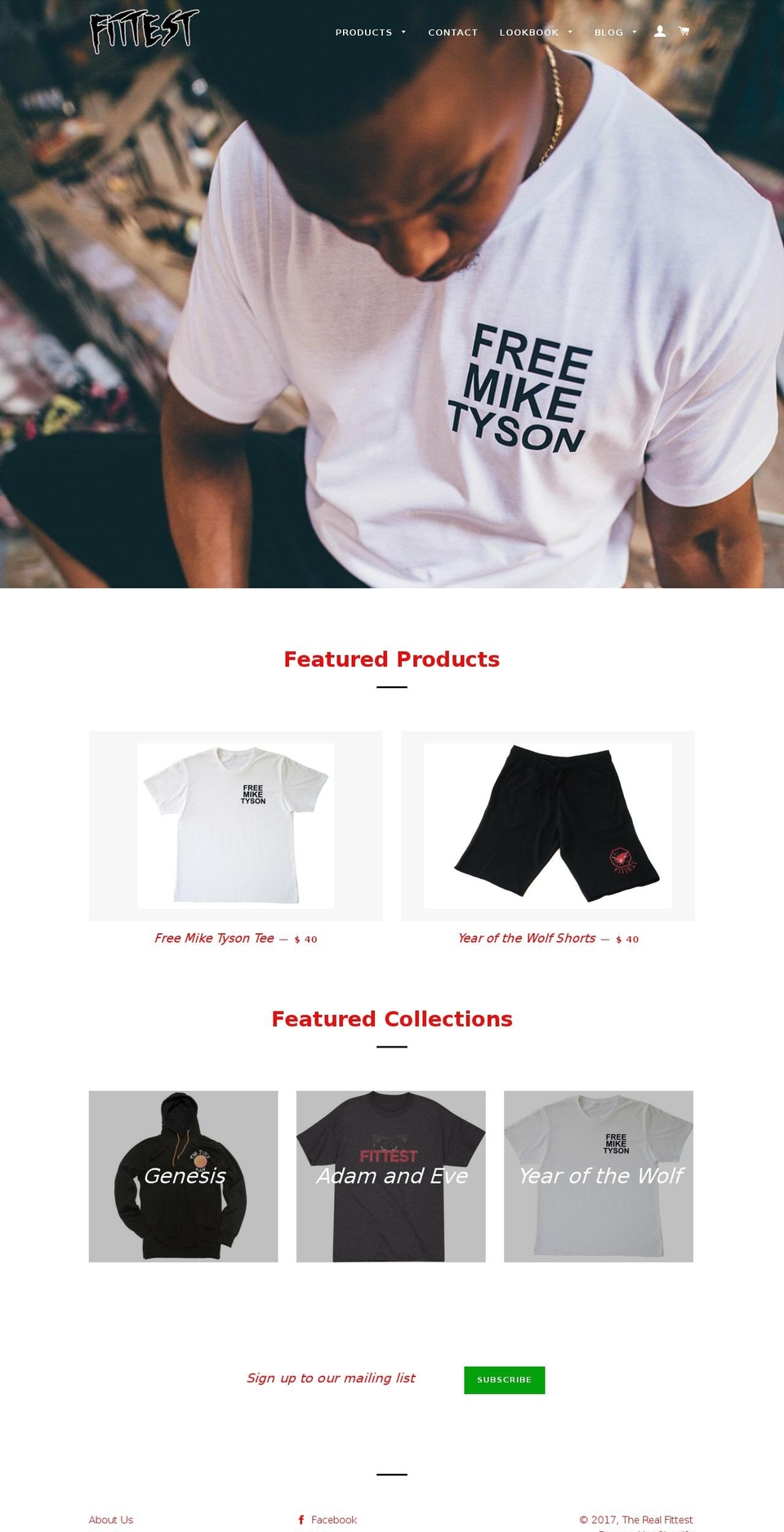 therealfittest.com shopify website screenshot