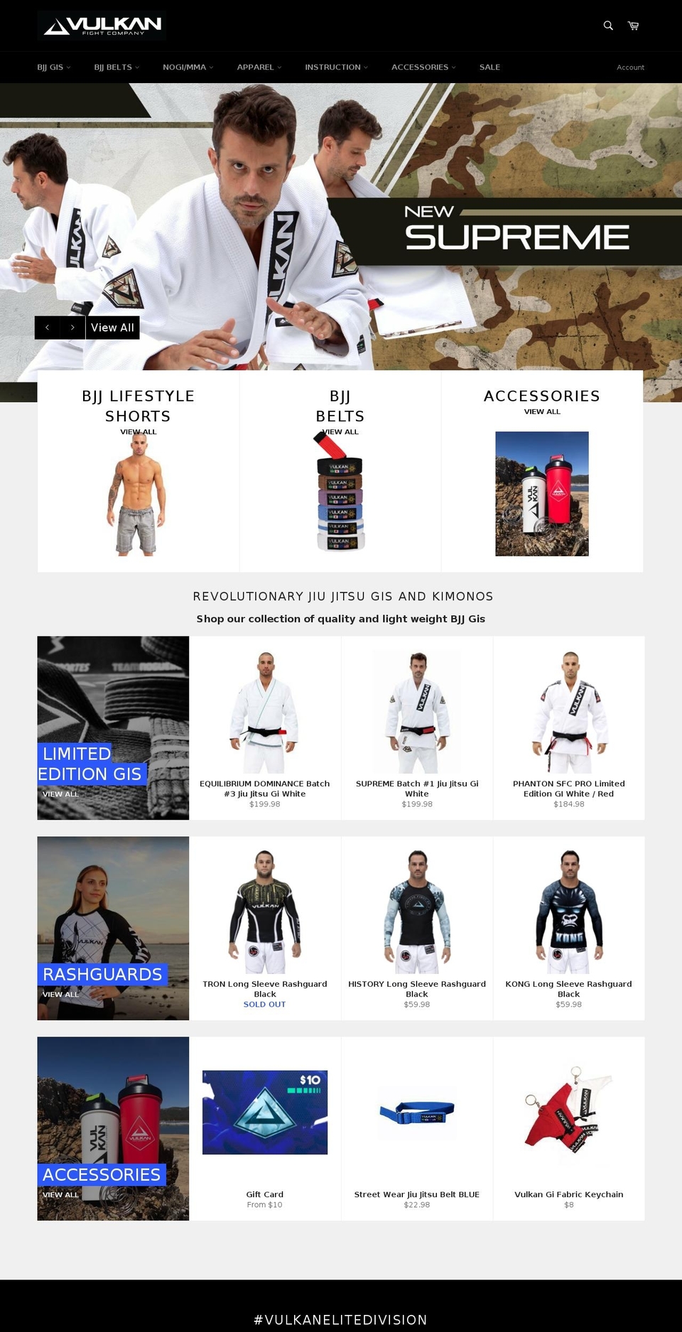 therealjiu-jitsu.com — Shopify storefront screenshot