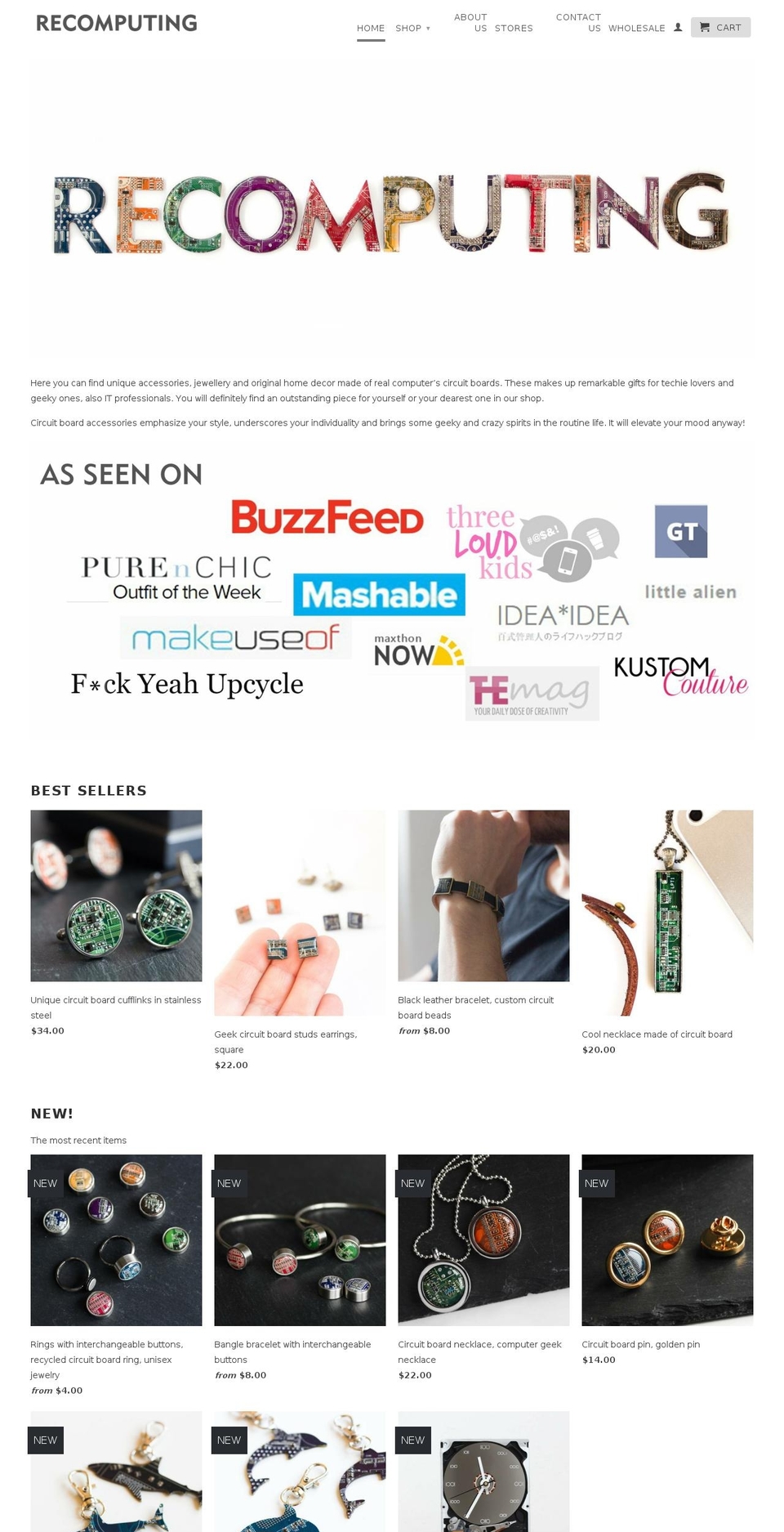 therecomputing.com shopify website screenshot