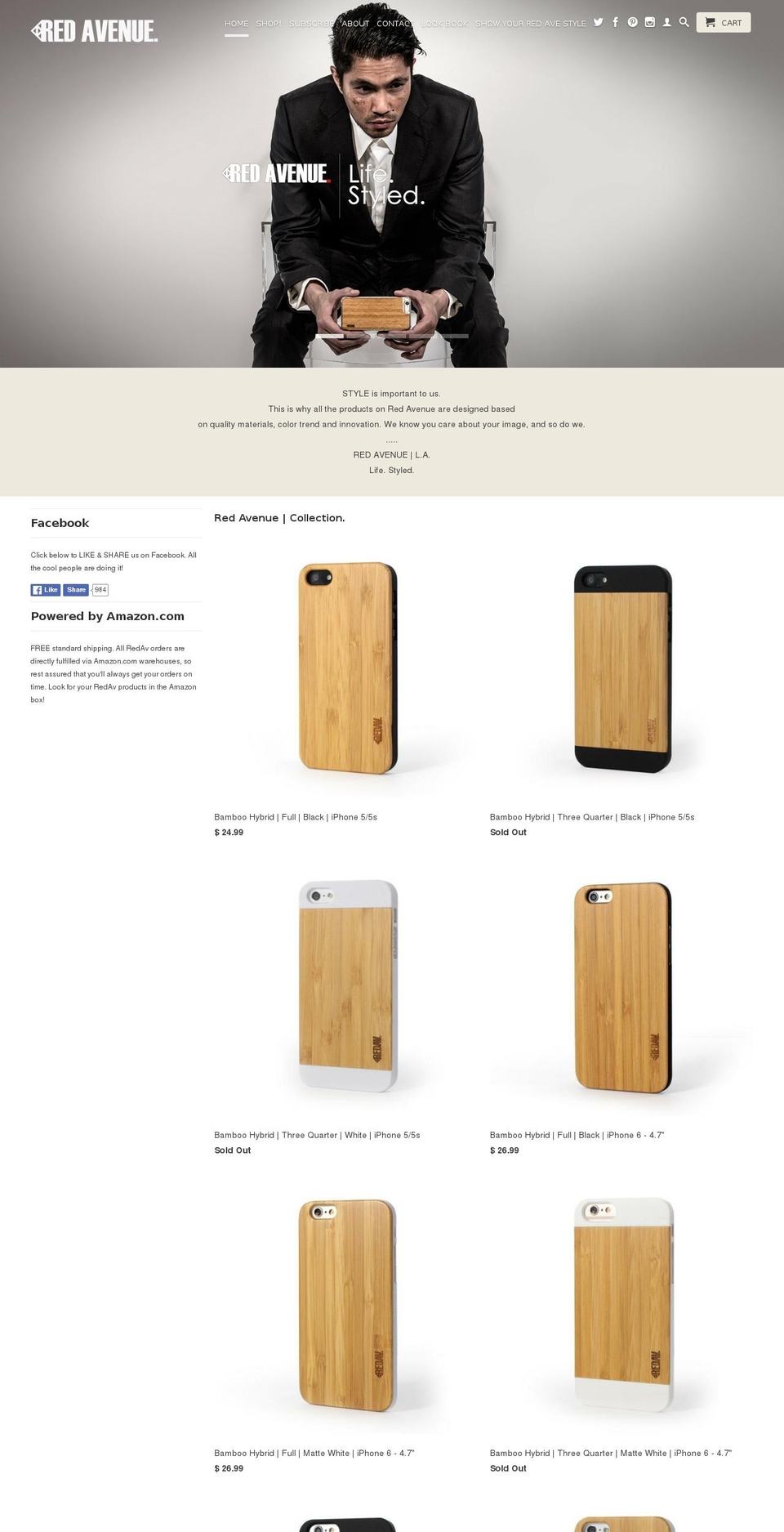 theredav.com shopify website screenshot