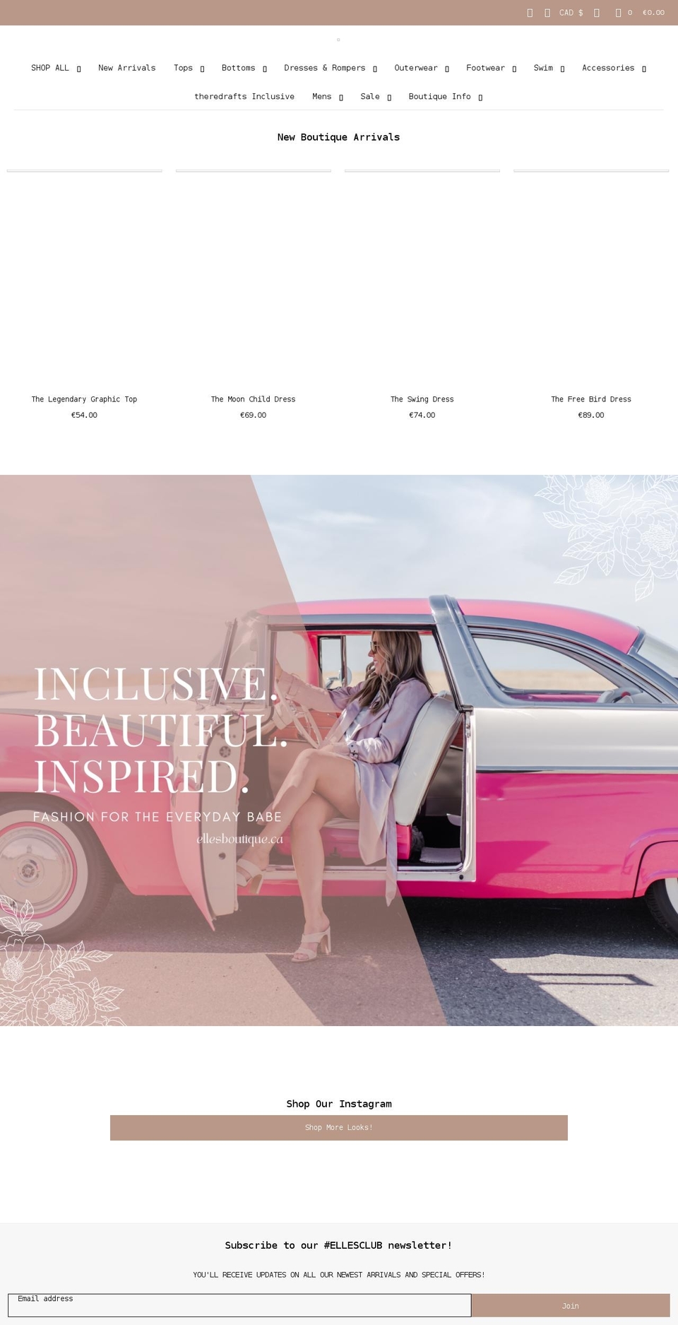 theredrafts.com shopify website screenshot