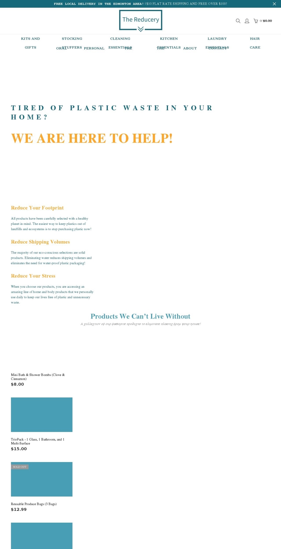 thereducery.com shopify website screenshot