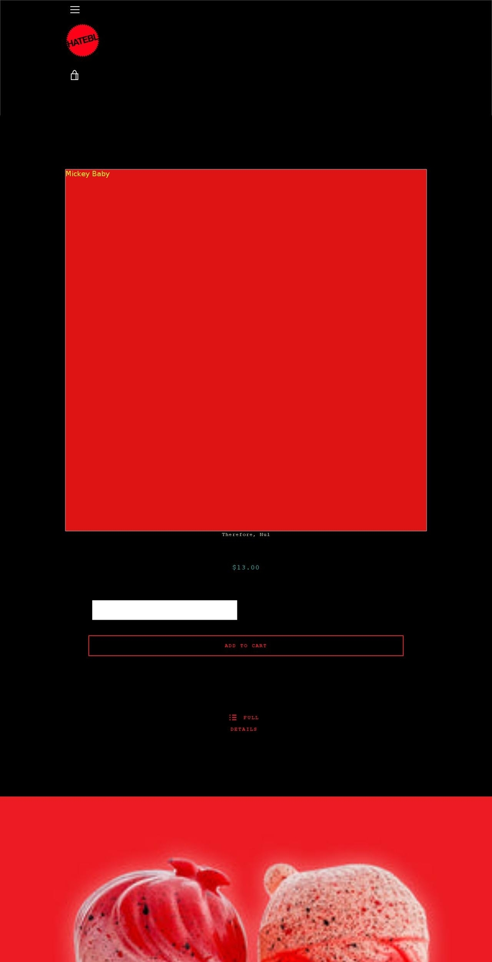 thereforenul.com shopify website screenshot