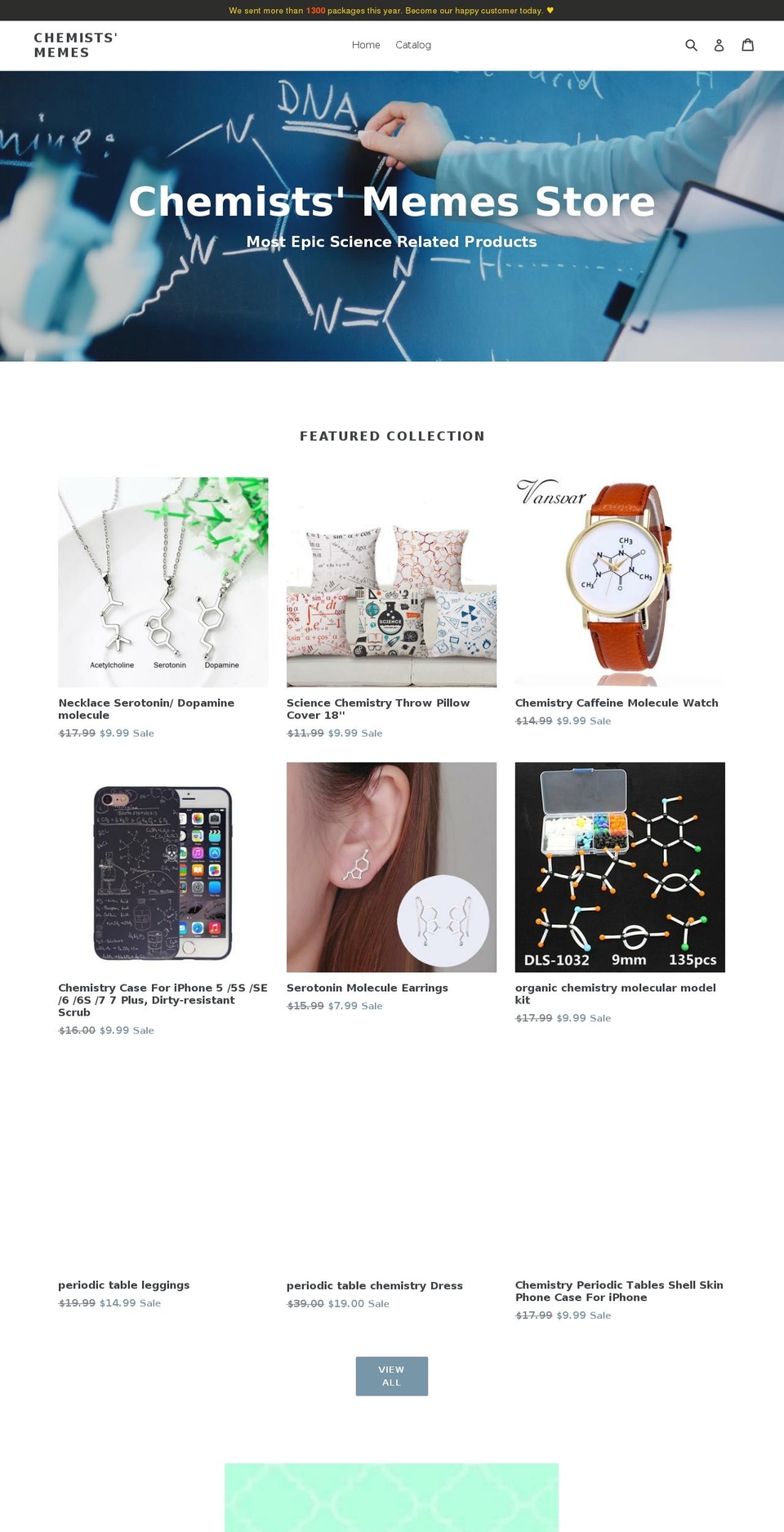 theresearcher.net shopify website screenshot