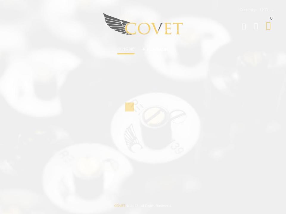 therevbycovet.com — Shopify storefront screenshot