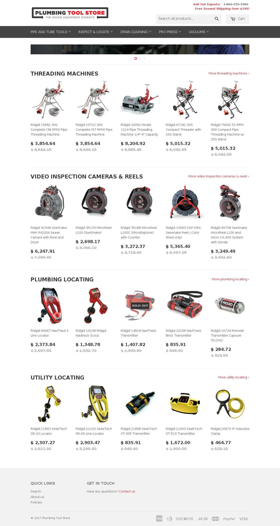 theridgidstore.com shopify website screenshot