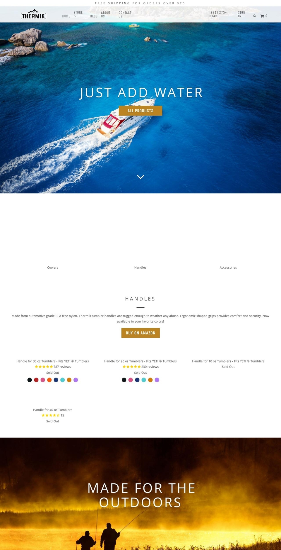 therm1k.com — Shopify storefront screenshot