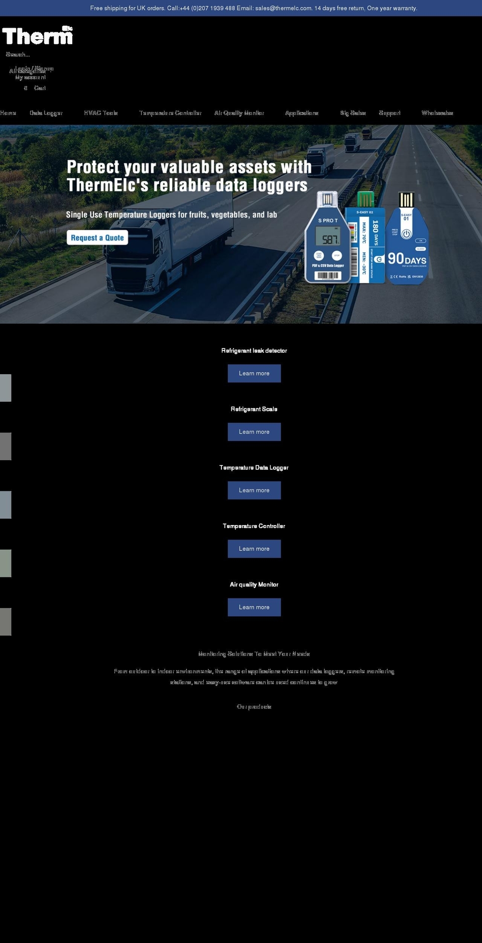 thermelc.com shopify website screenshot