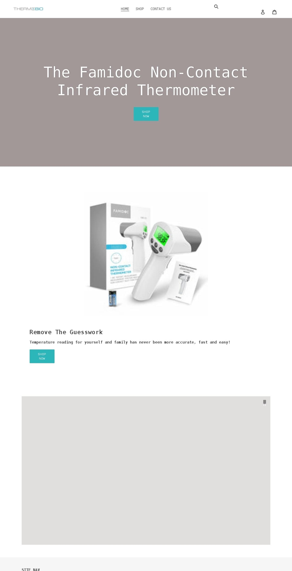 thermo.bio shopify website screenshot