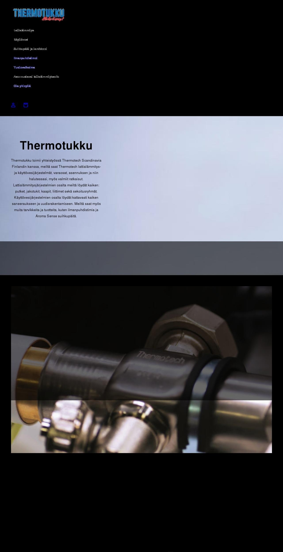 thermotukku.fi shopify website screenshot