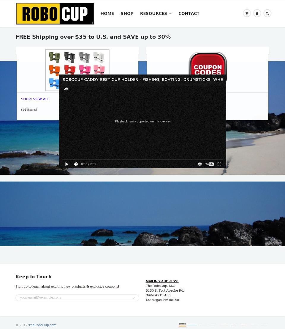 therobocop.com shopify website screenshot