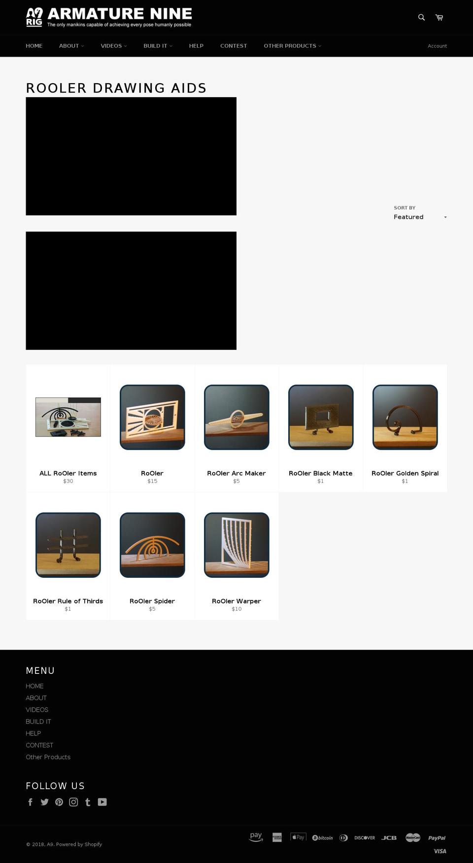 therooler.com — Shopify storefront screenshot