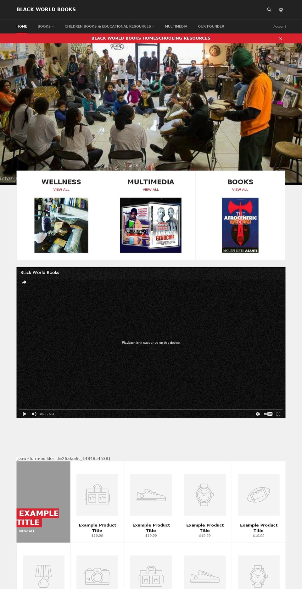 therootis.com shopify website screenshot