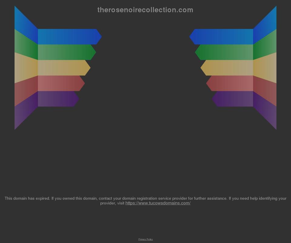 therosenoirecollection.com shopify website screenshot