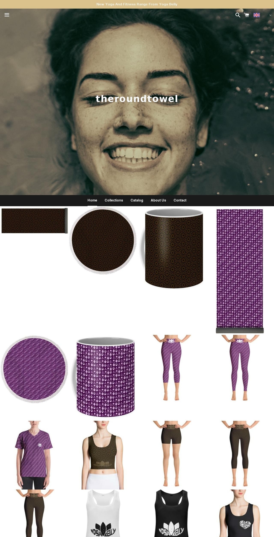 theroundtowel.com — Shopify storefront screenshot