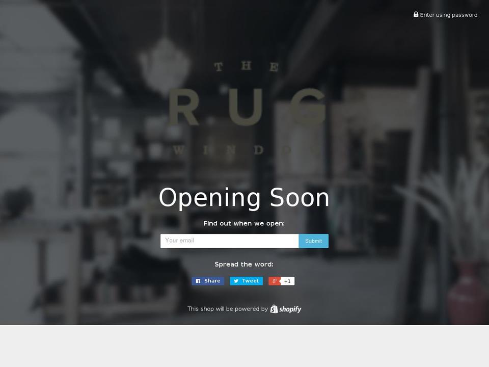 Copy - Minimal BoldDevOct5 Shopify theme site example therugwindow.com