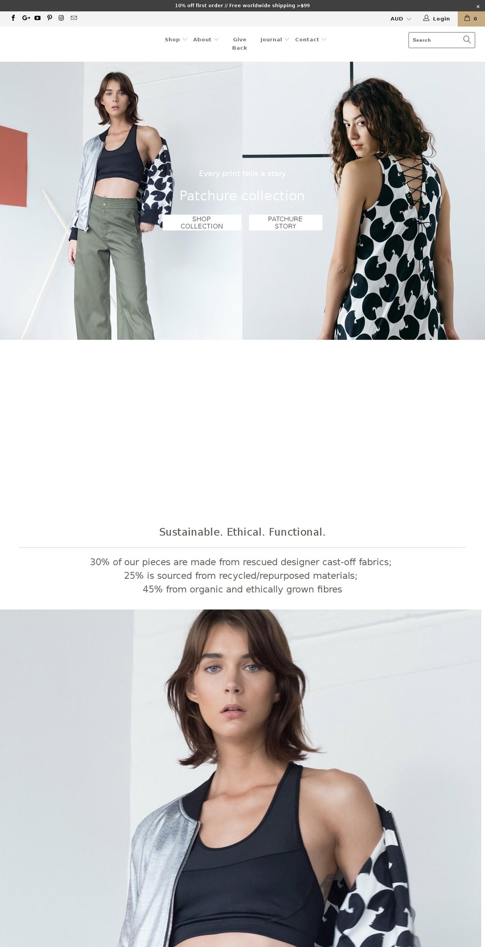 therushinghour.com.au shopify website screenshot