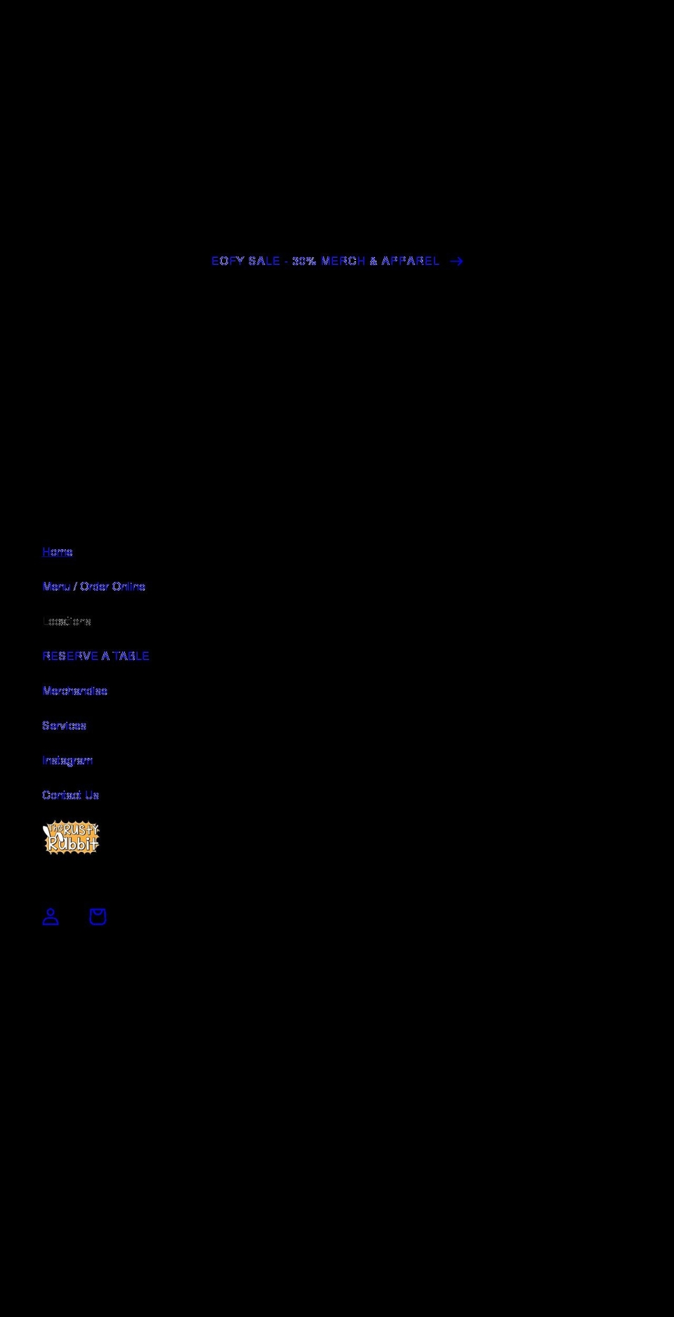 therustyrabbit.com.au shopify website screenshot