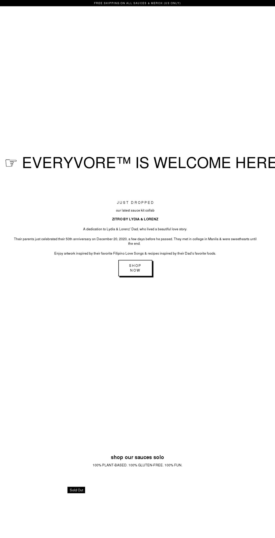 thesarapshop.com shopify website screenshot