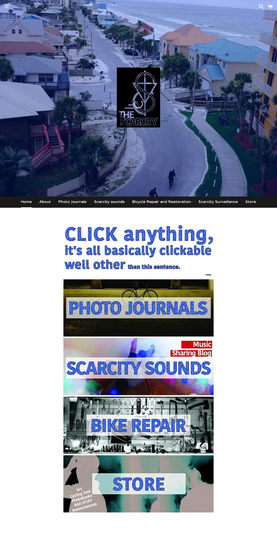 thescarcity.com — Shopify storefront screenshot