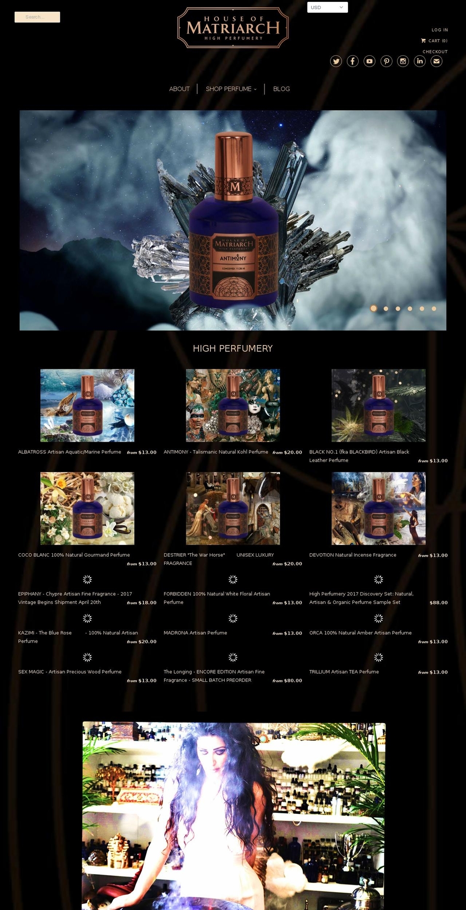 thescentlounge.com shopify website screenshot