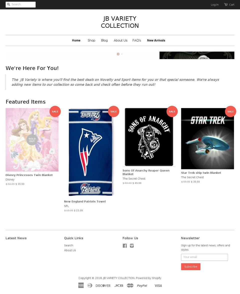 thesecretchest.com — Shopify storefront screenshot