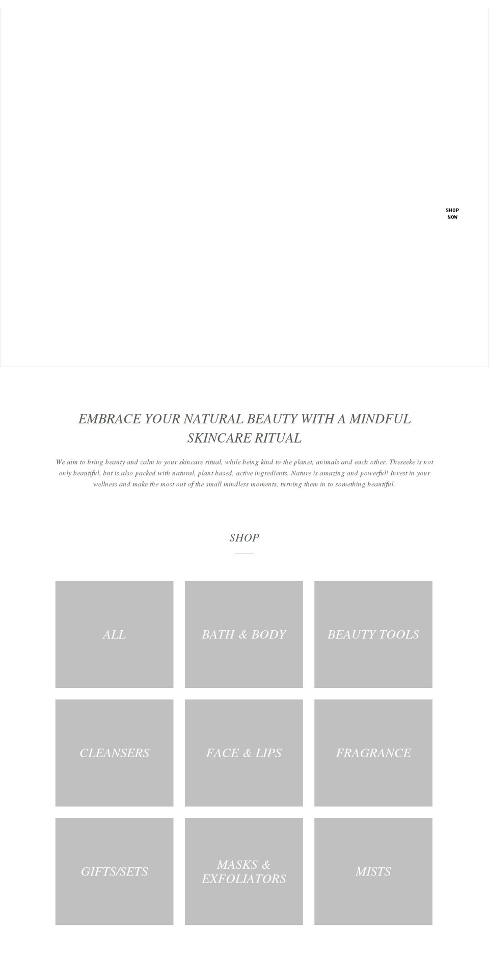 theseekewholesale.com shopify website screenshot