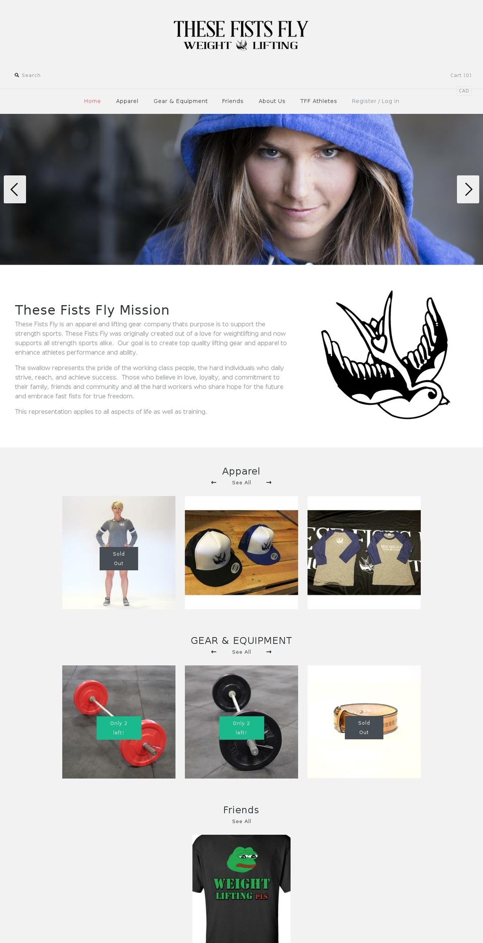 thesefistsfly.com shopify website screenshot