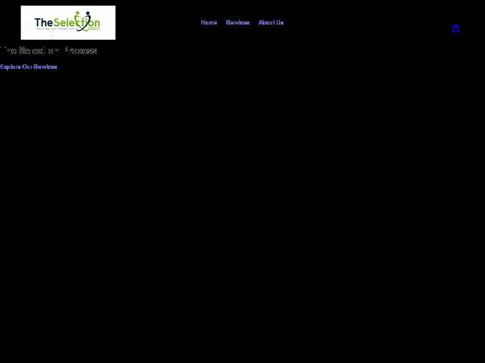 theselectionprocess.com shopify website screenshot