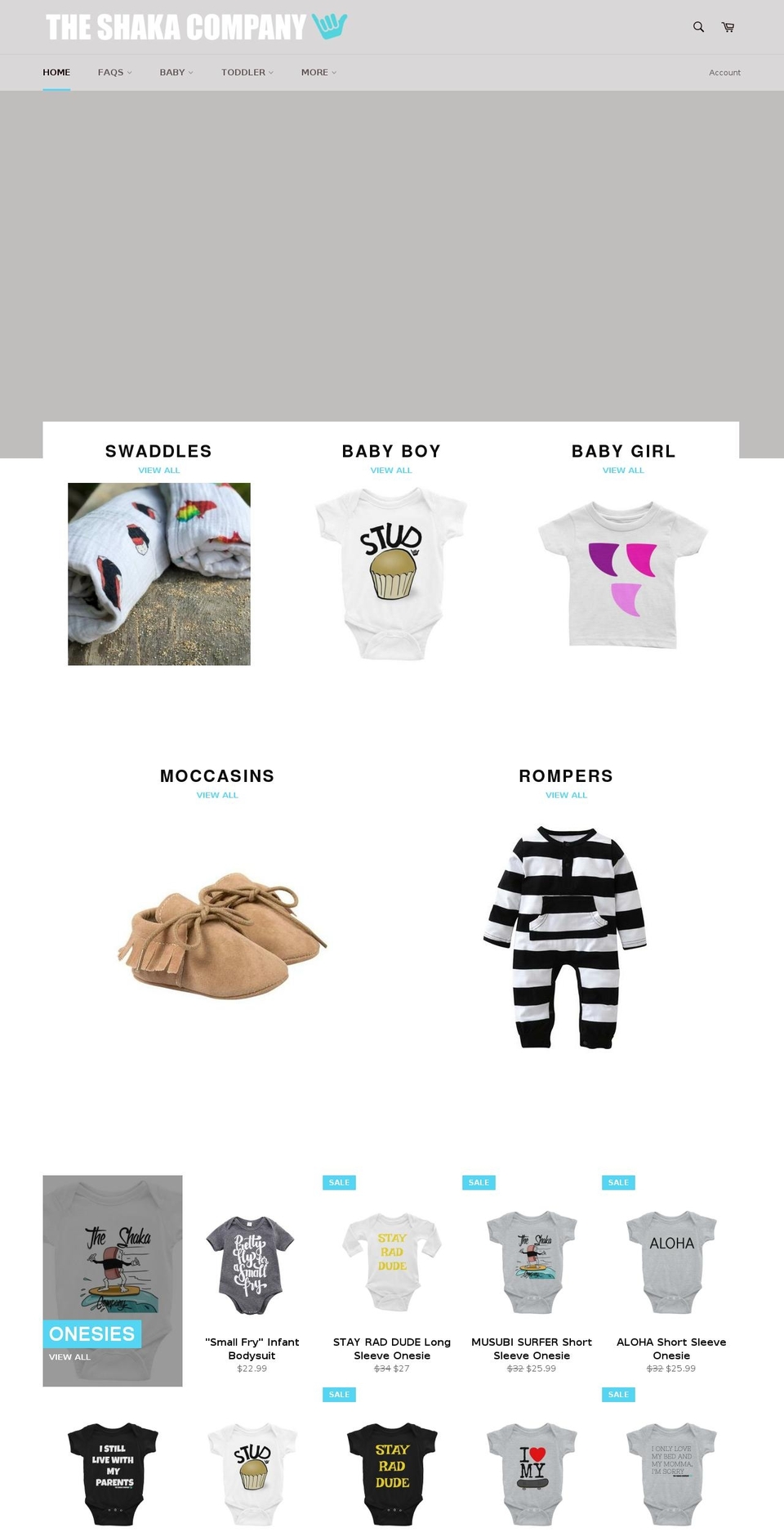 theshakacompany.com — Shopify storefront screenshot