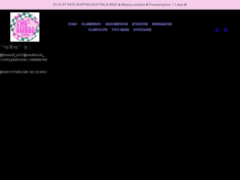theshelfstudio.com shopify website screenshot