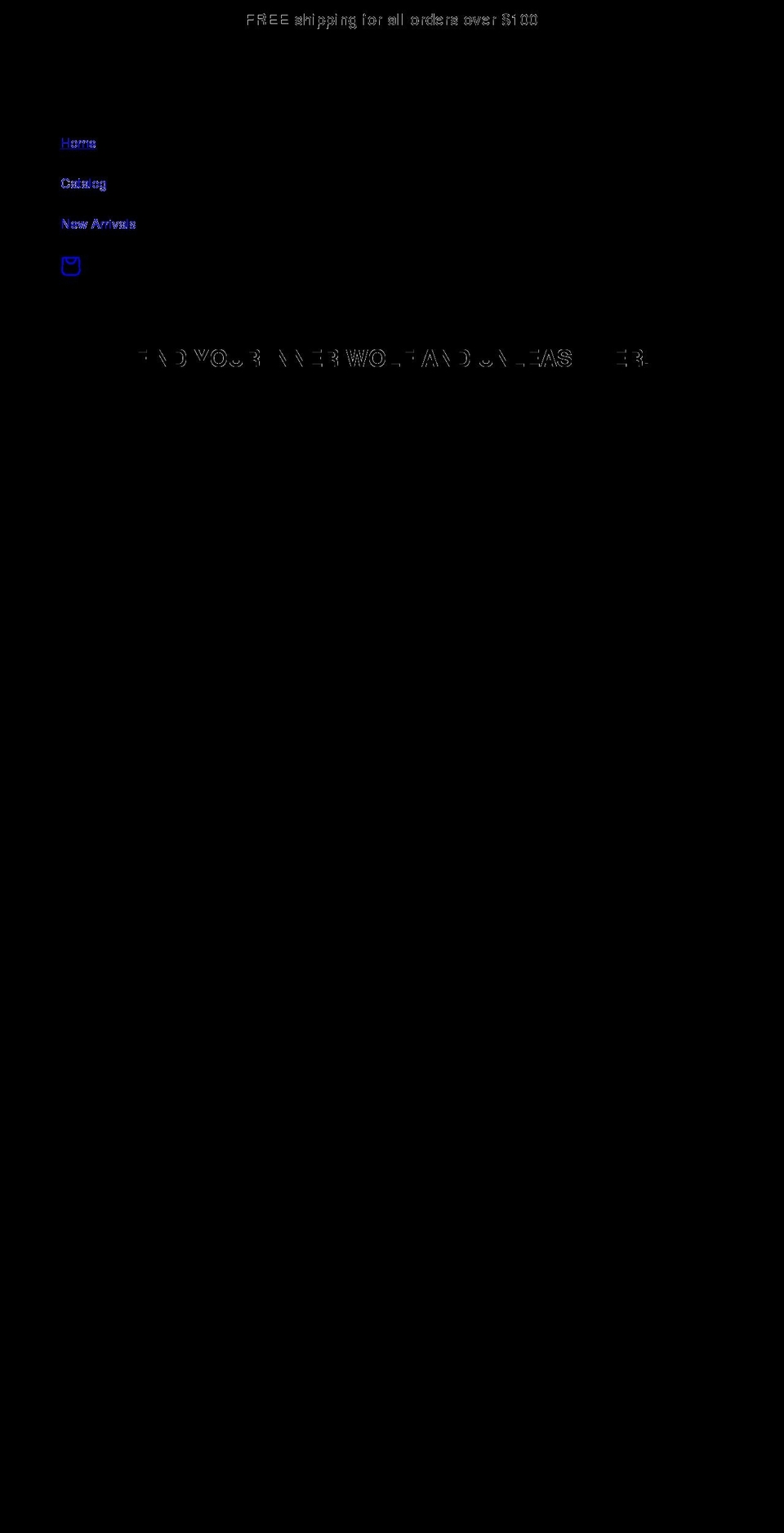 theshewolftribe.com shopify website screenshot