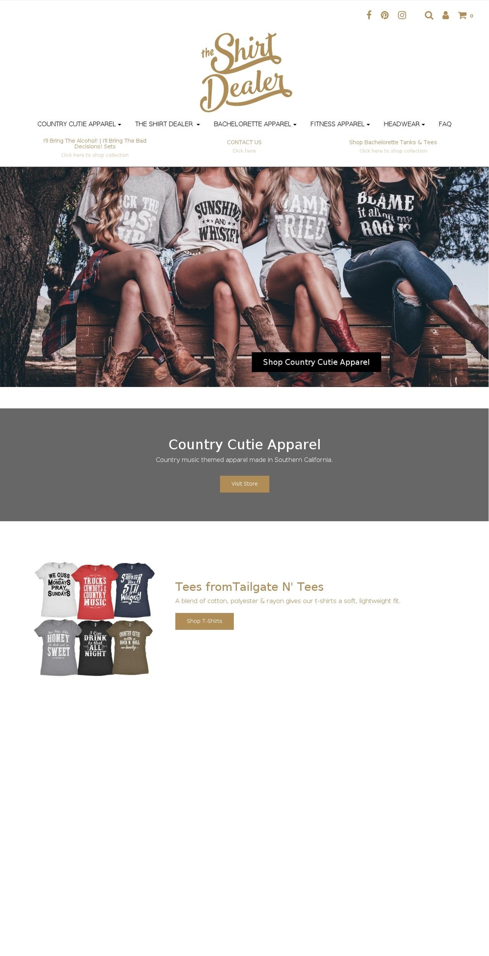 theshirtdealer.co shopify website screenshot