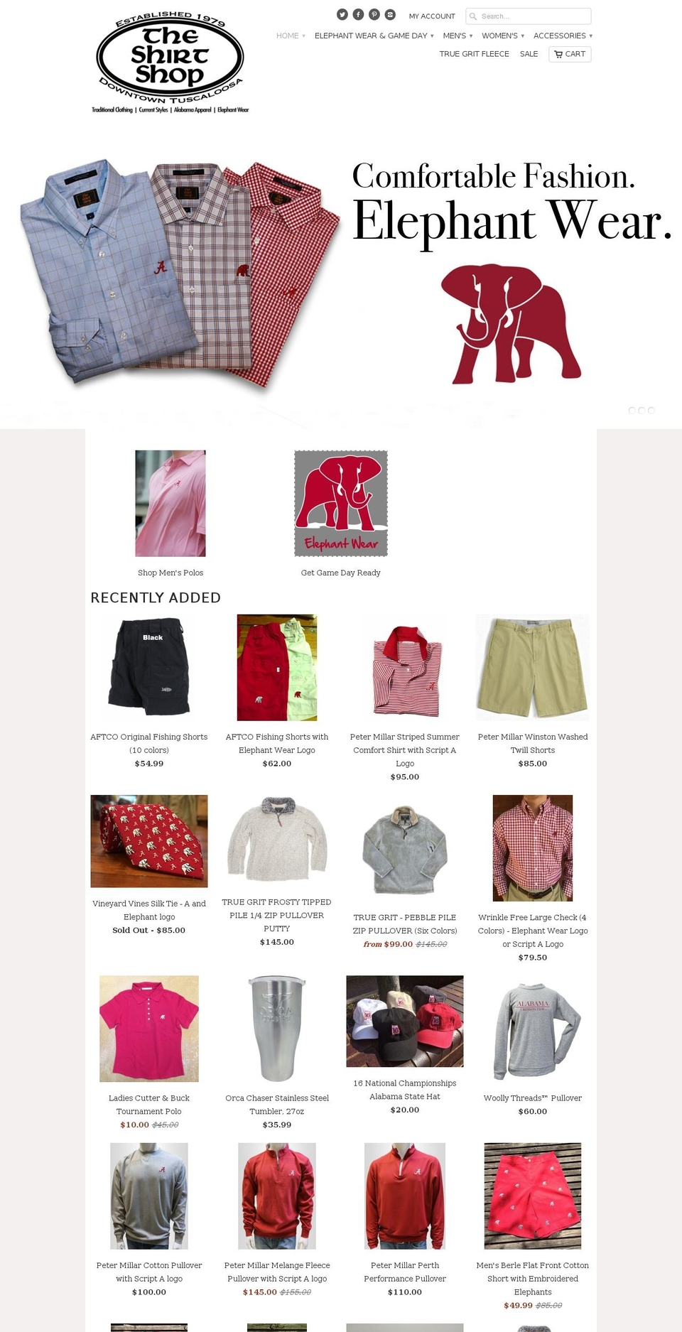 theshirtshop.biz shopify website screenshot
