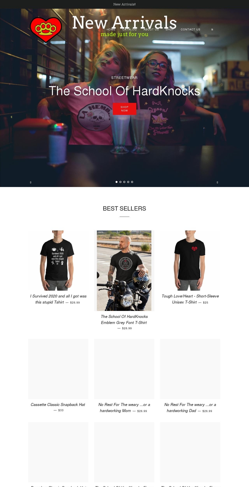 theshkshop.com shopify website screenshot