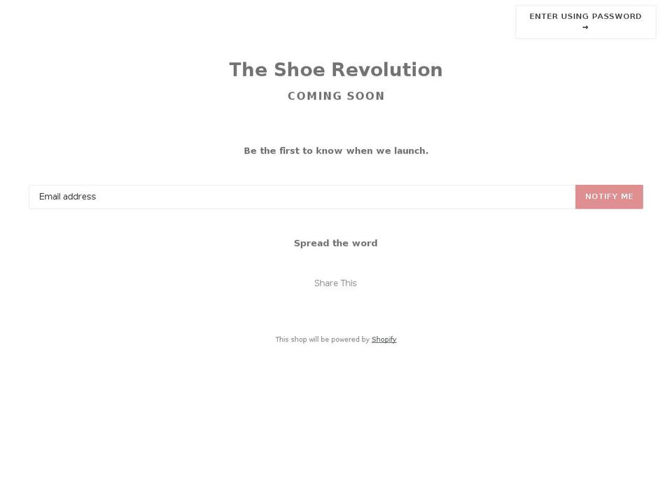 simolux-v3-0-0 Shopify theme site example theshoerevolution.com