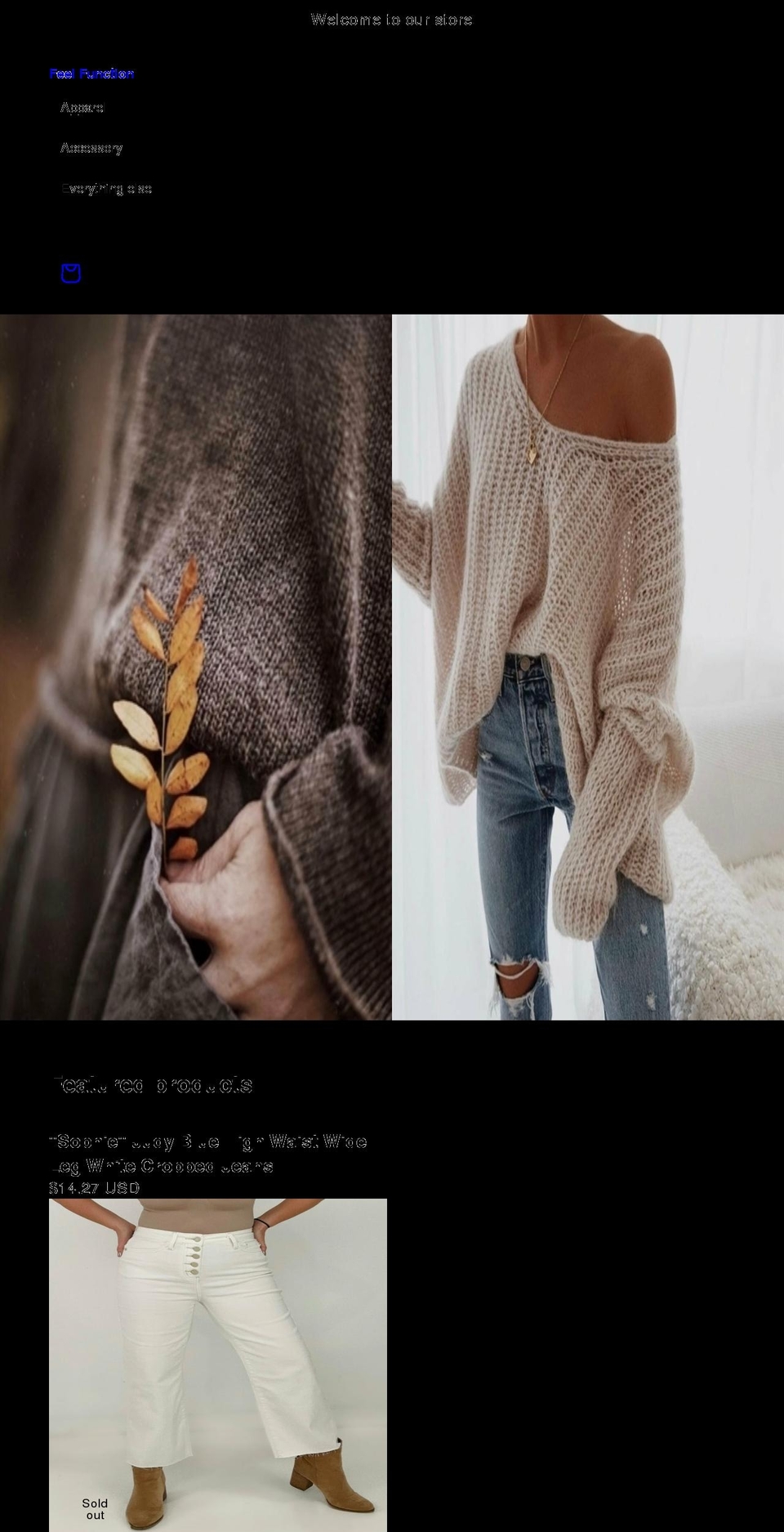 theshop.fashion shopify website screenshot