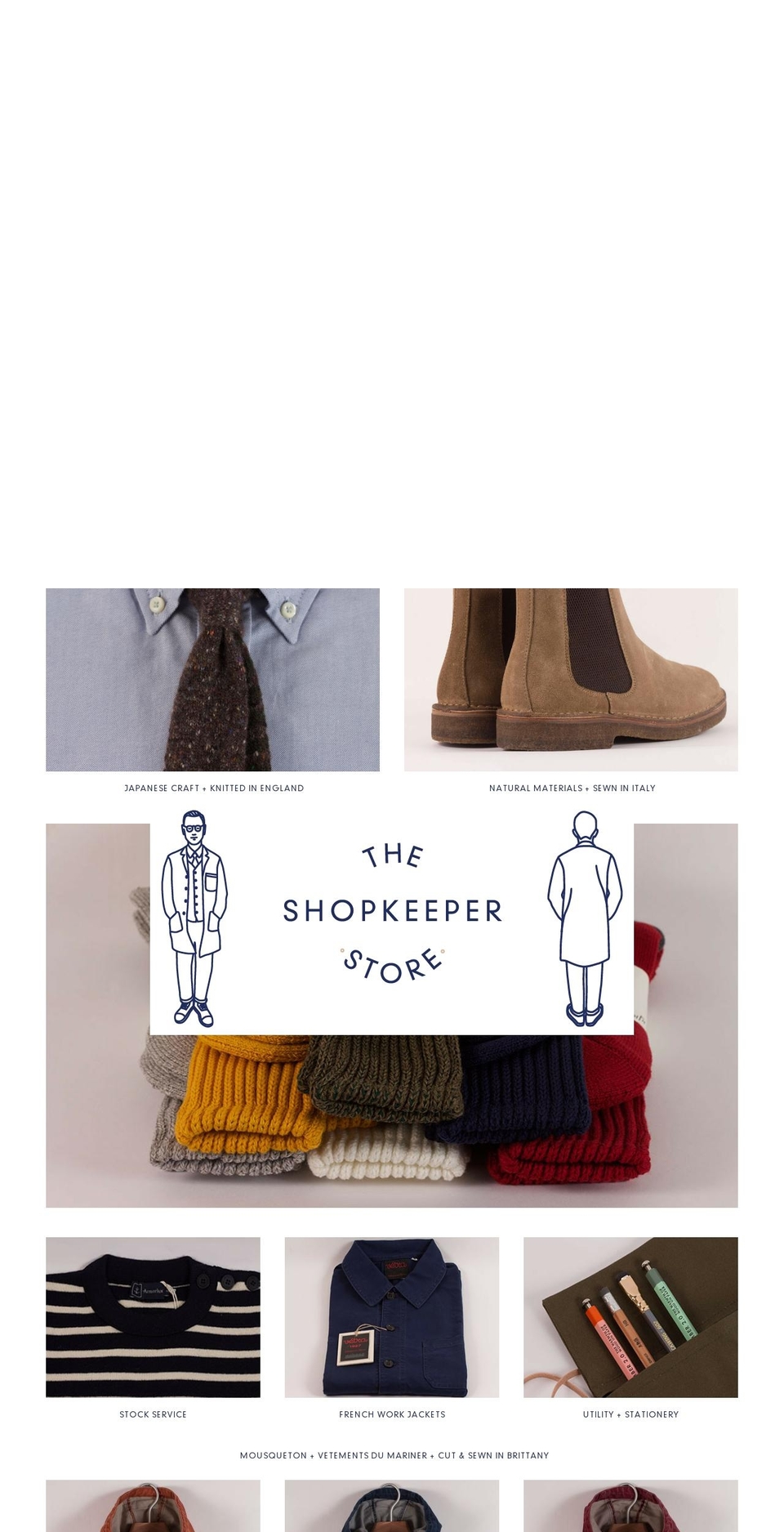 the-shopkeeper-store Shopify theme site example theshopkeeperstore.com