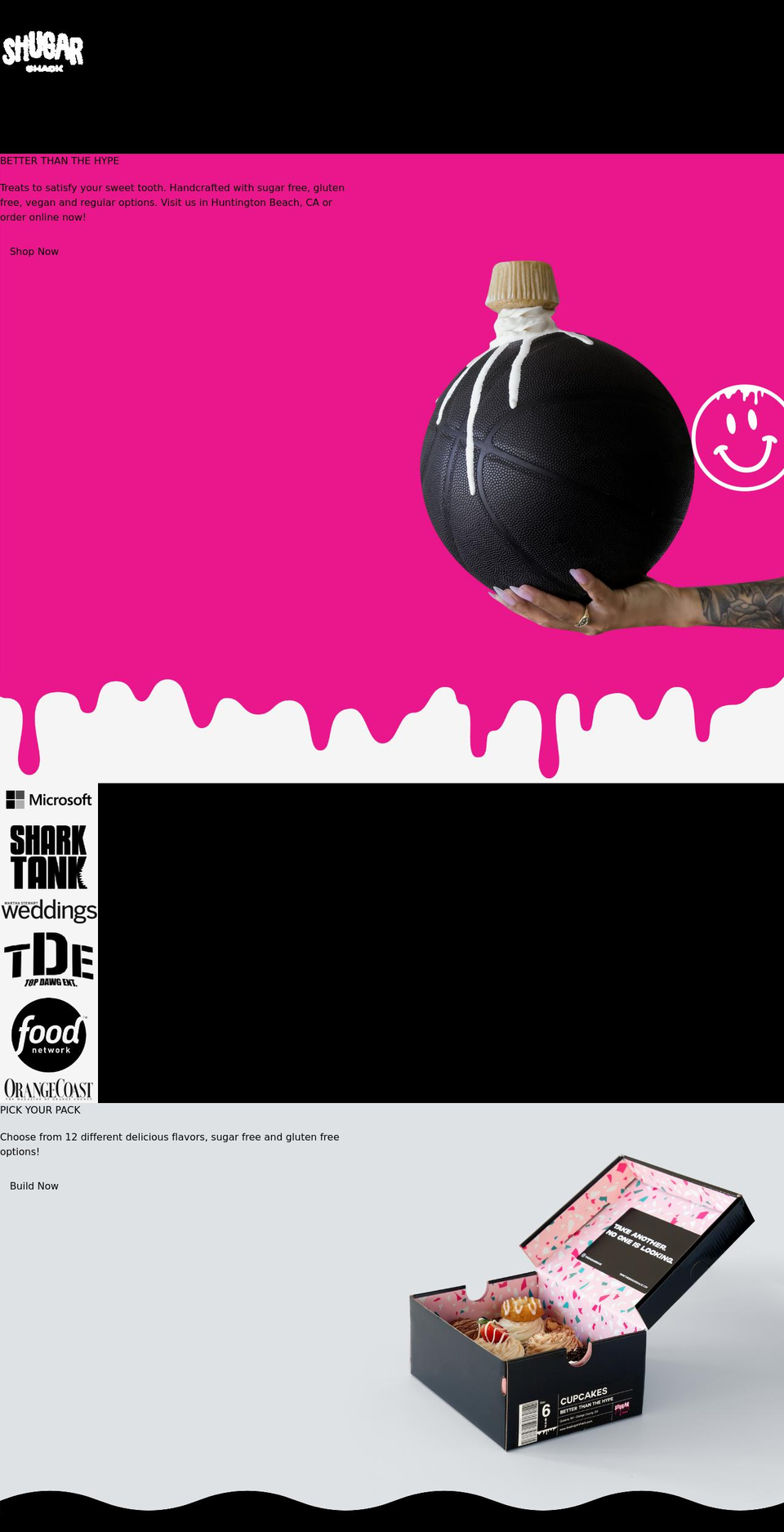 theshugarshack.com shopify website screenshot