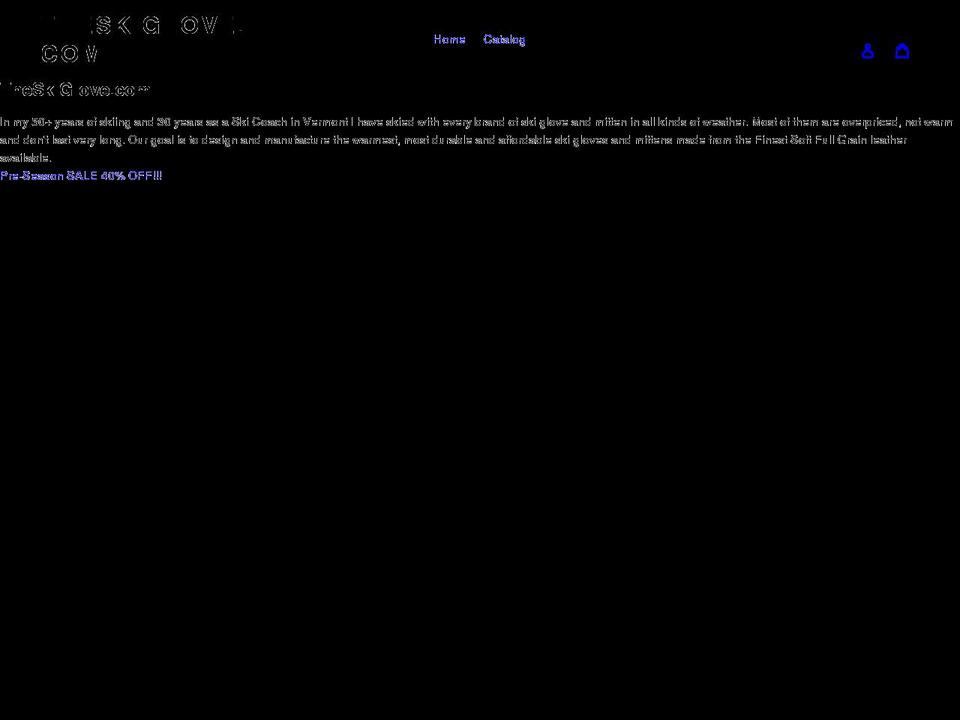 theskiglove.com shopify website screenshot