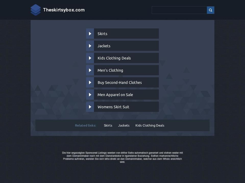 yourstore-v2-1-1 Shopify theme site example theskirtsybox.com