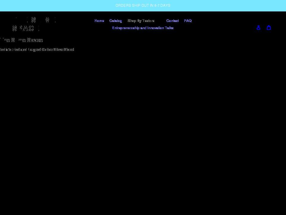 theslimespace.com shopify website screenshot