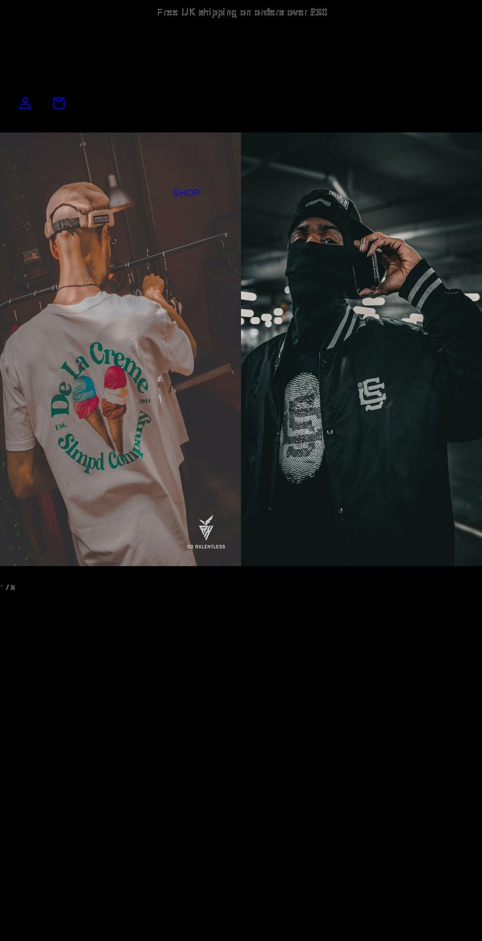 theslmpdstore.com shopify website screenshot