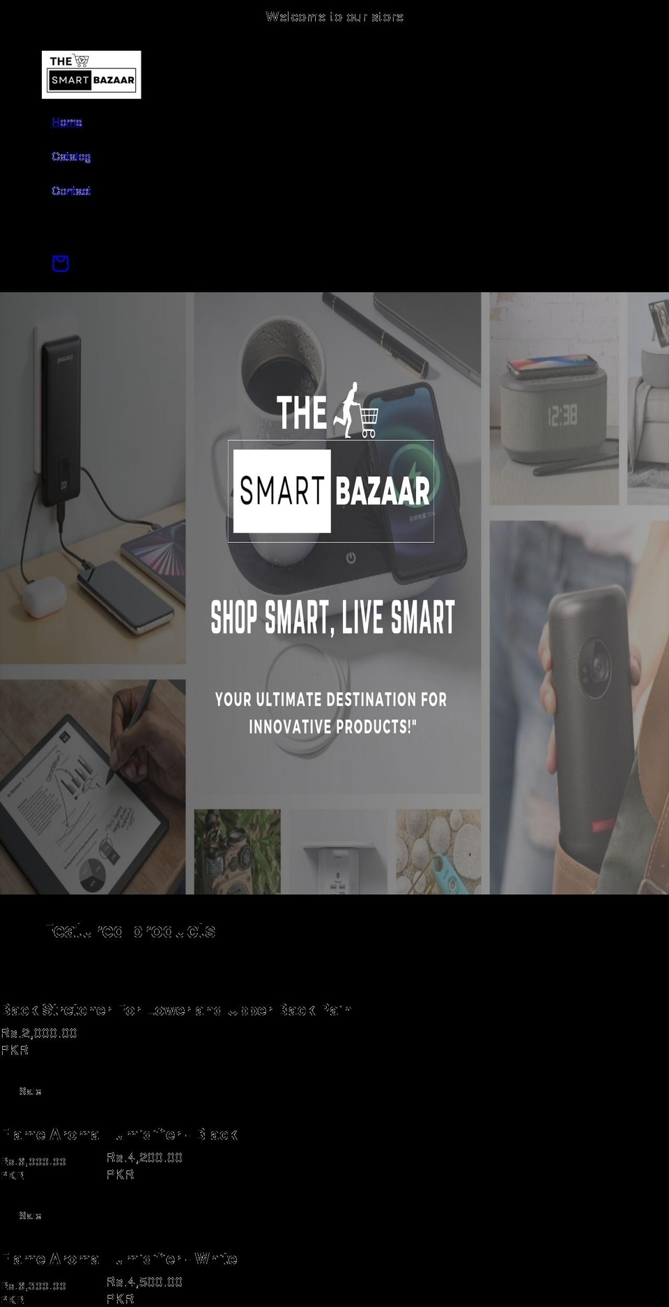 thesmartbazaar.com shopify website screenshot