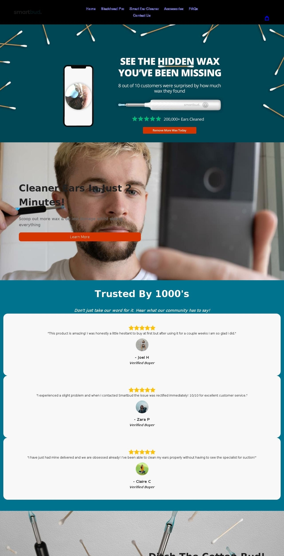 thesmartbud.com shopify website screenshot
