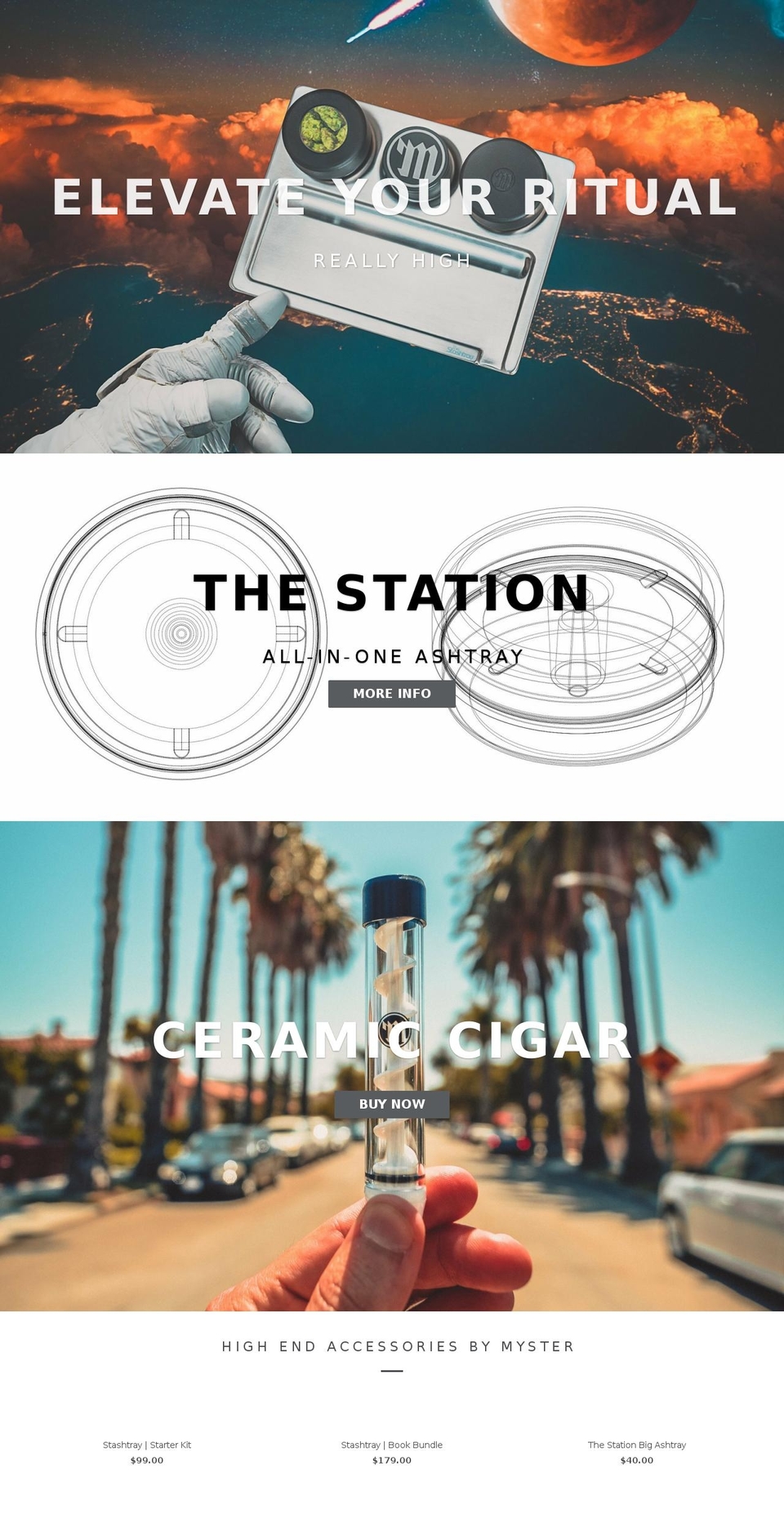 thesmokersunion.com — Shopify storefront screenshot