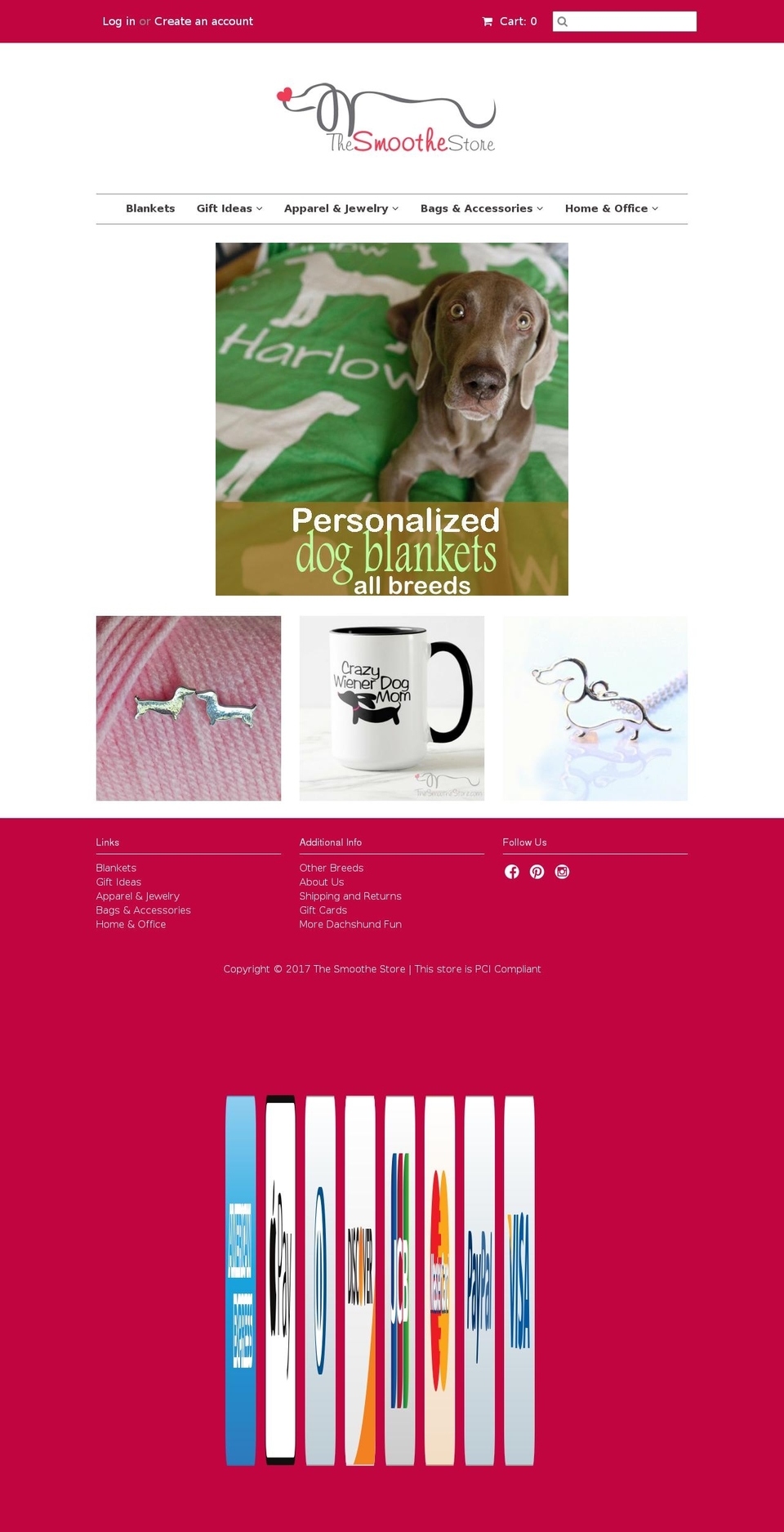 thesmoothestore.com shopify website screenshot